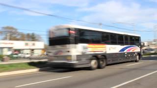NJ TRANSIT Bus : MCI D4500 #8259 on the 136 at Route 9 & Gordon's Corner