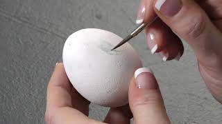 Watercolour Painting on an Egg ⎮ Billy Showell ⎮Watercolour Beautiful