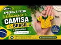 Aprenda a Fazer Chaveiro Camisa do Brasil em Crochê com Fran Aluap! 🇧🇷🧶