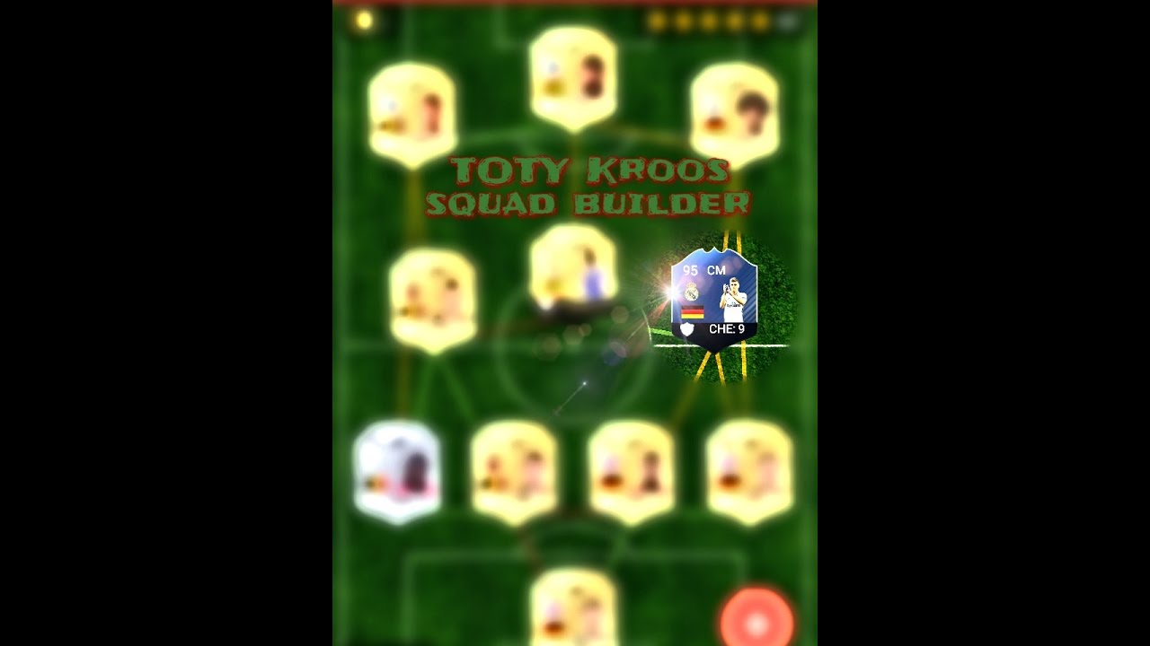 TOTY Kroos squad builder