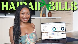Hawaii solo living 🌴 bills and expenses | HOW MUCH DOES IT COST TO LIVE IN HONOLULU