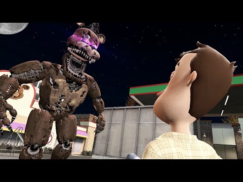 Someone Sent us FNAF for Christmas in Gmod?! (Garry's Mod Multiplayer Gameplay Roleplay)