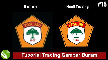 Tutorial Tracing Gambar Buram Menggunakan corelDRAW