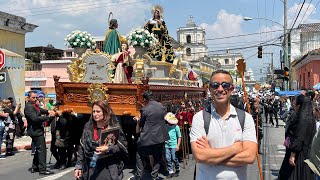 Guatemala City Holy Week. Santa Teresa Procession.