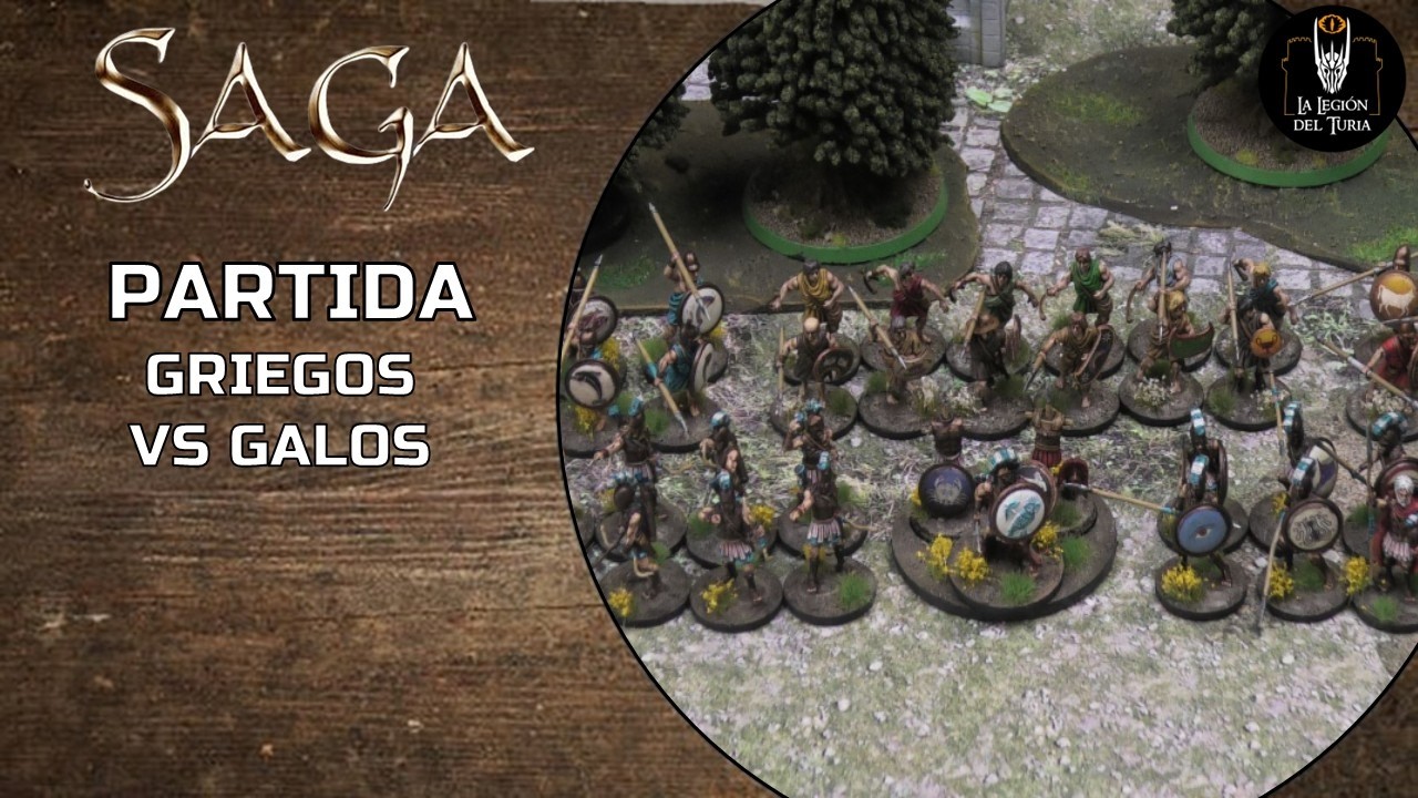 SAGA: Edad de Aníbal: Galos vs Griegos.