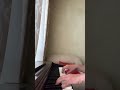 Bésame mucho cover en piano