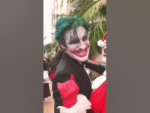 THE JOKER and HARLEY QUINN | Son of MonsterPalooza 2022 #shorts - YouTube