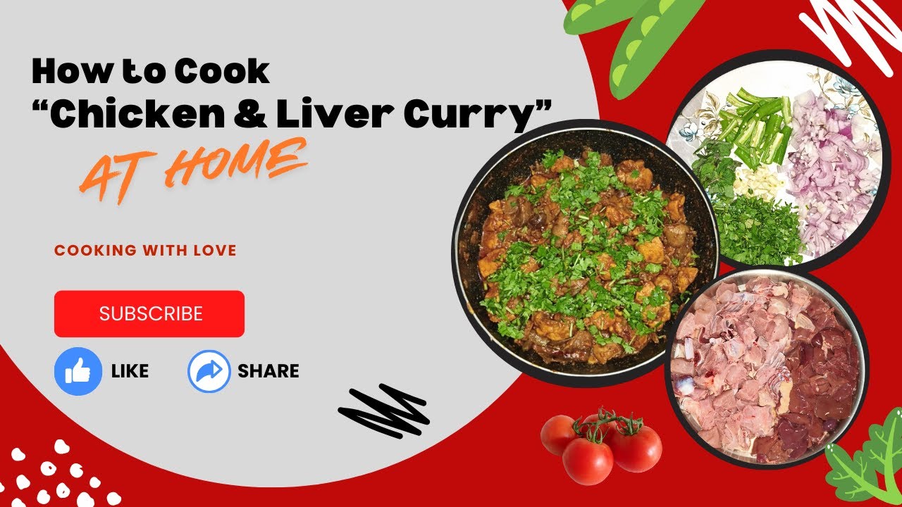Spicy Chicken and Liver Curry Recipe 🔥 | Restaurant Style at Home