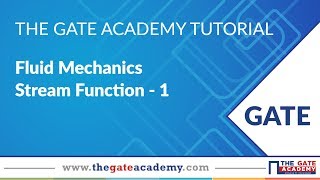 Stream Function - 1 | Fluid Mechanics | ME/ CE