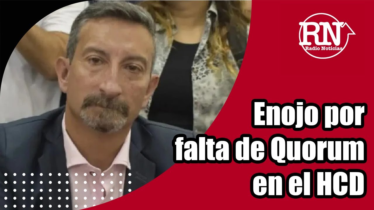 😡 Enojo por falta de Quorum en el HCD - YouTube