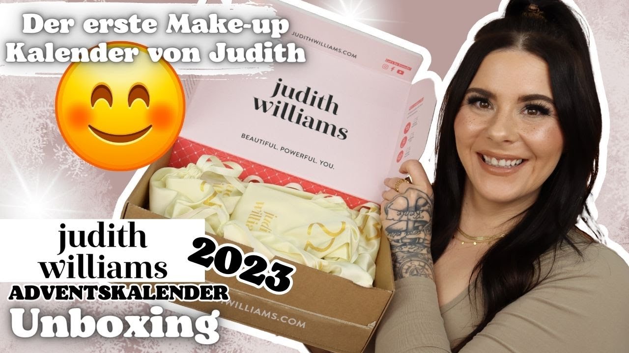 Der erste Make-up 💫 Adventskalender von Judith Williams 24 Türchen Unboxing