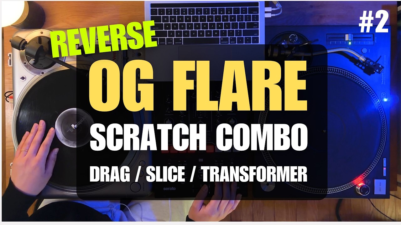 Урок по комбо Reverse OG Flare #2 | с объяснением приемов Drag, Slice и Transformer Scratch