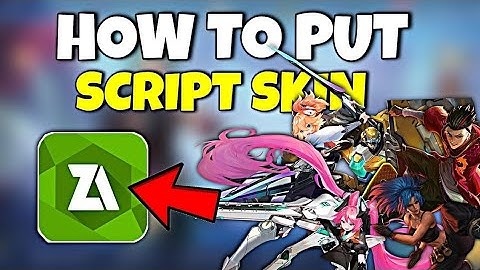 HOW TO SCRIPT SKIN IN MOBILE LEGENDS