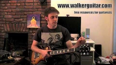 How To Change Guitar Strings (locking tuners)