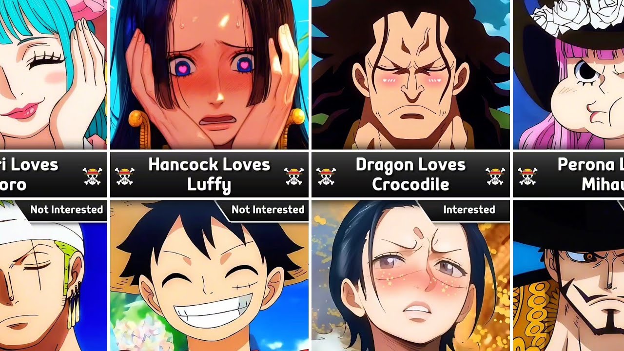 Who Loves Whom in One Piece - YouTube