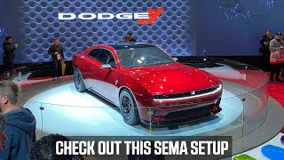 Dodge’s SEMA Booth Was Over The Top