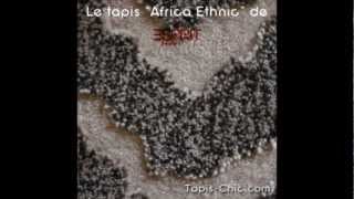 Tapis Africa Ethnic marron d'Esprit Home par Tapis Chic.