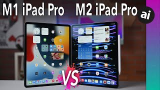 M2 iPad Pro VS M1 iPad Pro! EVERY Difference \& Benchmarks!