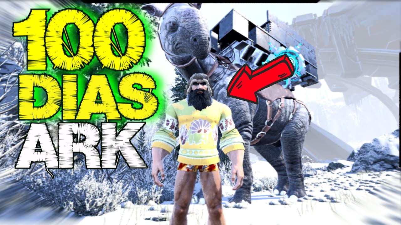 ¡SOBREVIVIENDO 100 DIAS EN ARK GENESIS! NOS MUDAMOS Y NUEVOS PERSONAJES ...