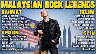 MALAYSIAN ROCK LEGENDS 🤘 | Lagu Rock Malaysia Terbaik Sepanjang Masa | Rahmat, Spoon, Iklim & Spin