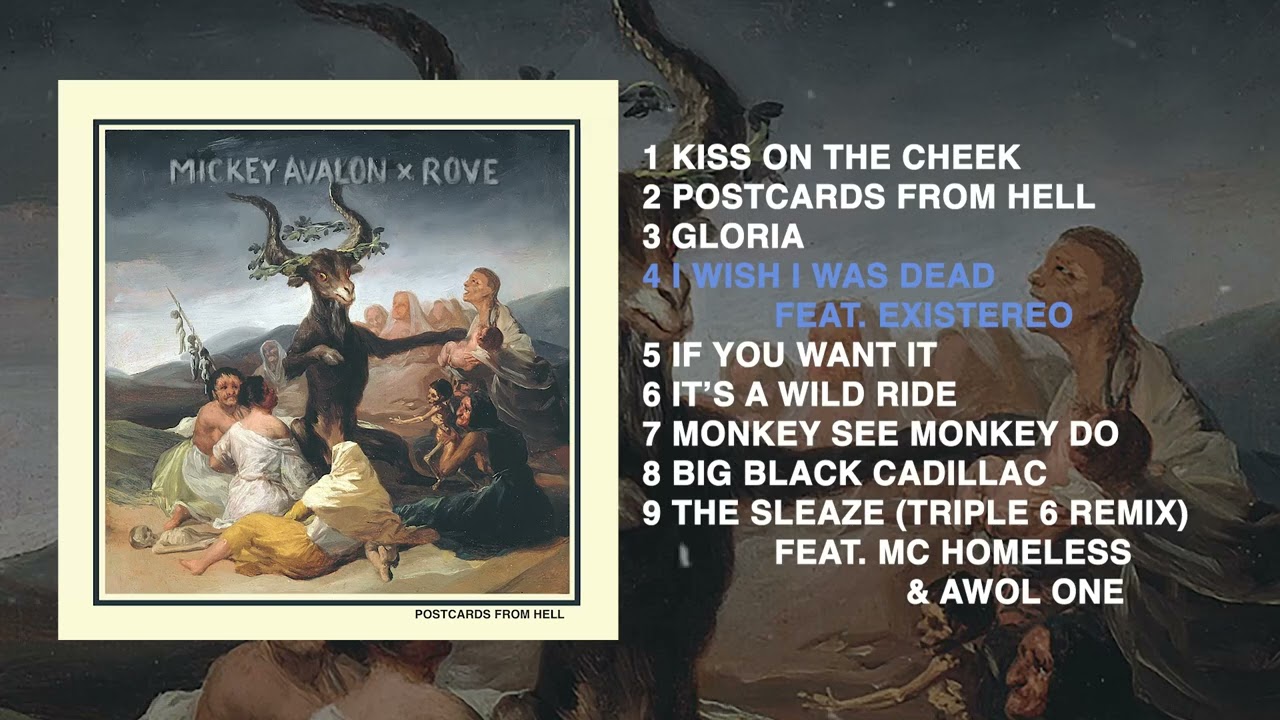 Mickey Avalon x Rove - 'Postcards From Hell' (Official Album