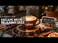 Cozy Coffee Shop Ambience 4K ☕ Chill Piano Jazz Mix