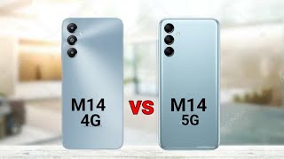 Samsung M14 4G vs Samsung M14 5G