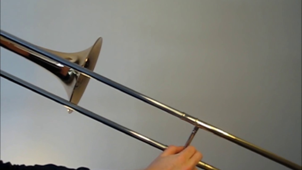 Learn to play C major scale on trombone YouTube