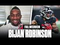 Bijan Robinson talks Falcons bounce back, Arch Manning's struggles, Texas-OU rivalry, &amp; MORE!