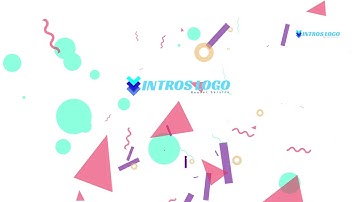 Abstract Shapes Logo Reveal