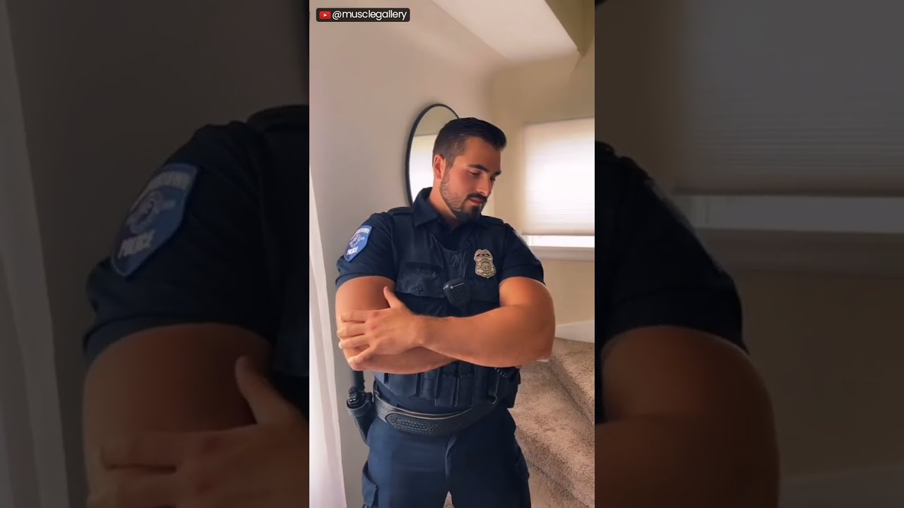 Handsome Policeman Shorts
