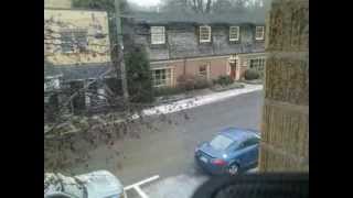 Time Lapse Snow - Lewisburg WV 1/15/14
