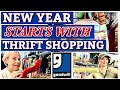 GOODWILL THRIFT WITH US • FIRST THRIFT OF THE NEW YEAR • THRIFTING TO GET ORGANIZED •