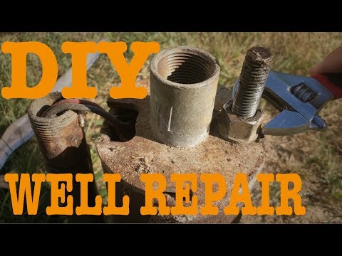 Video: Well Maintenance - 2 - Repairing Cracks In The Well