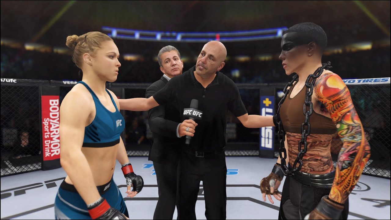 Ronda Rousey vs. Furiosa - EA Sports UFC 4 - Royal Girl Fights 💜