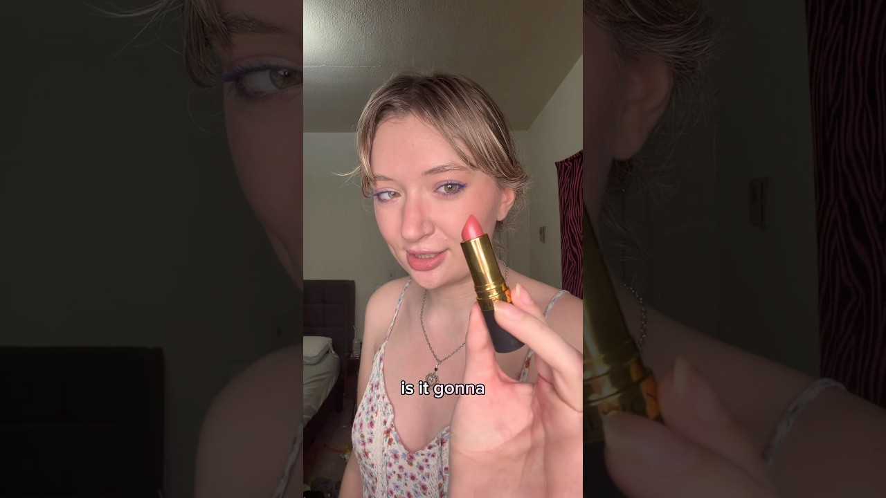 Trying a “my lips but better” lipstick ~ revlon mauve