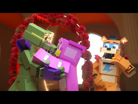 Minecraft Freddy: Monty's REAL Wedding! (Minecraft FNAF Roleplay)