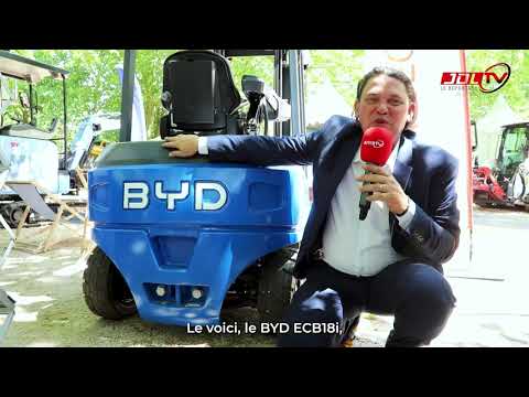 BYD débarque aussi dans la manutention en France