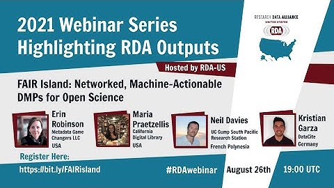 FAIR Island: Networked, Machine-Actionable DMPs for Open Science