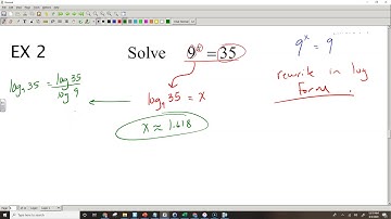 Algebera 2 - 7.6 Notes 2 - Solving Exponential Equations