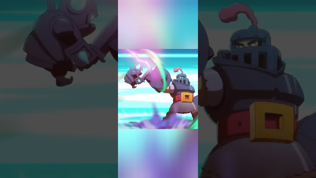 Mini Pekka vs Mega knight😡💥