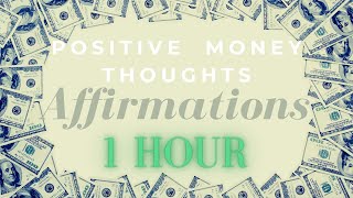 222 "Positive Money Thoughts" Affirmations | Train The Subconscious