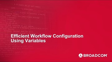 Automic Automation 12.3 and Higher: Efficient Workflow Configuration Using Variables