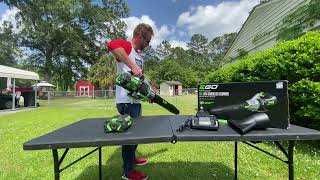 Ego 765CFM Battery Powered Blower Review @Egopowerplus @lowes