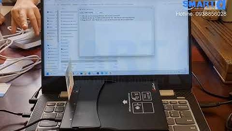 Đầu đọc 2 trong 1 đọc căn cước công dân gắn chip và hộ chiếu điện tử