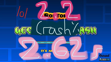 geometry dash 2.2 crash speedrun (3.62s)