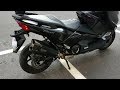 T-MAX 530 2019 exhaust sound Akrapovic VS Termignoni VS Arrow VS Over VS SC-Project