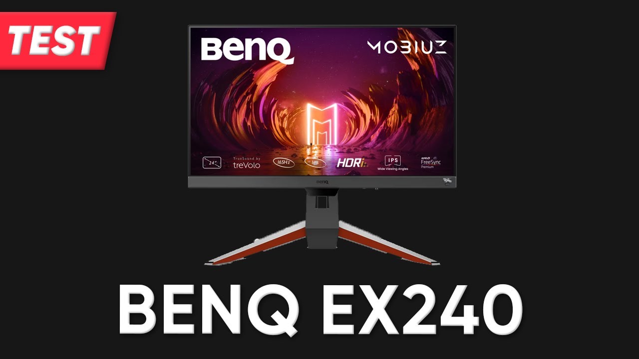 Monitor BenQ EX240, Test
