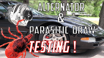 C5 Corvette Alternator & Parasitic Draw Testing