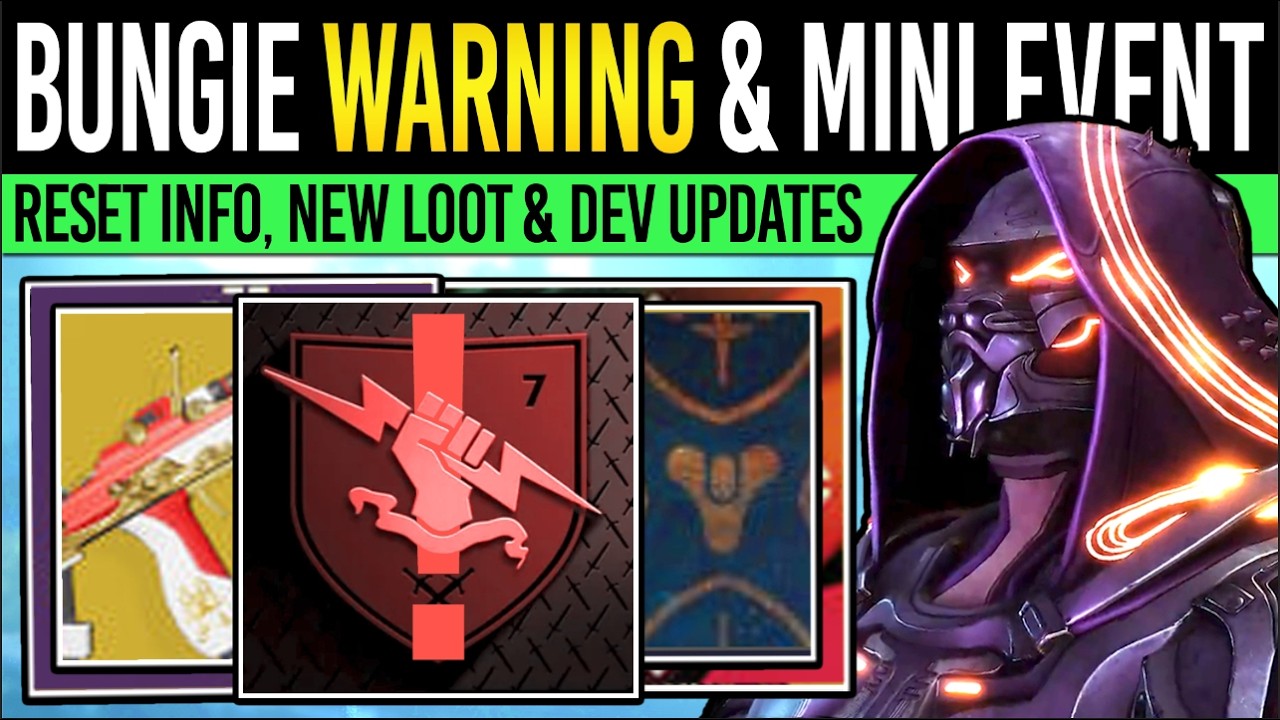 Destiny 2: SPECIAL EVENT LOOT & BUNGIE WARNING! Challenge REWARDS, D2 News, Reset Changes (17th Feb)